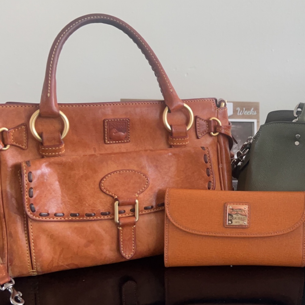 Dooney and Burke bag with wallet